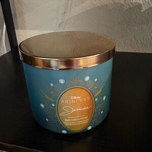 Bath and Body Works Disney Princess Jasmine Candle. Never Burned.